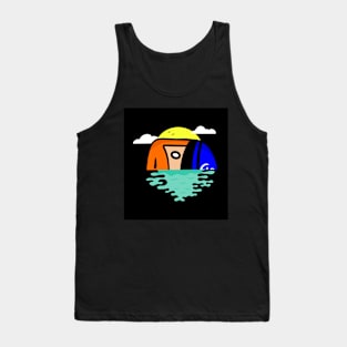 Out to sea Tank Top